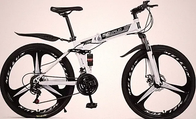Folding Bikes RE 15 Original Shimano 27.5 Inch 21 Speed Spoke Wheels.
