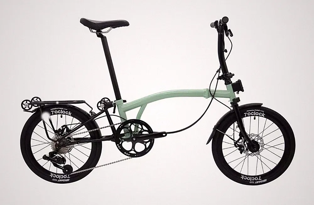 MINT 20 inch T9D-20D folding bicycle portable triple fold bike